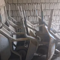 فرقون و پایه بالابر و ریل کامل در حد نو