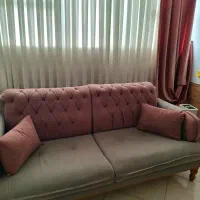 مبل 8 نفره خاکستری یاسی