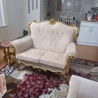 مبل ۷ نفره تمیز با پیراهن مبل|مبلمان خانگی و میز عسلی|تهران, امیریه|دیوار