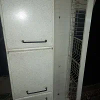 کابینت فلزی ۳در با آبچکان