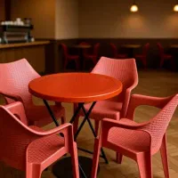 صندلی حصیری کافه و رستورانی