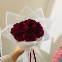 دسته گل های اقتصادی ۵۵۰ت روبانی