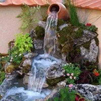 آبشار مدرن ،صخره ای کوهی باضمانت