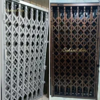 حفاظ درب آکاردئونی (تهرانپارس)کرکره ورودی آپارتمان