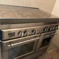 اجاق گاز دوفر تمام استیل در حد نو