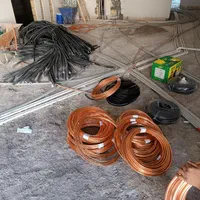 نصب تعمیر سرویس کولر گازی لوله گذاری مسی اسپیلت