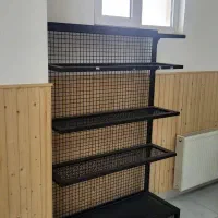 ۲ عدد قفسه فروشگاهی و دکوری استند