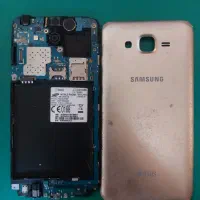 گوشی سامسونگ j7 2015 4G با کارتن مبایل a5 سالم