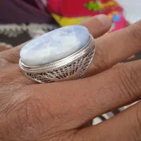 انگشتر نقره ملیله