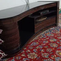 میز تلویزون قهوای