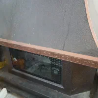 بخاری گازی طرح شومینه