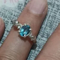 انگشتر نقره جواهری زنانه