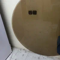 شیشه میز گرد