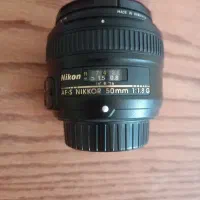 لنز af-s nikkor 50mm