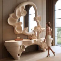 طراحی و اجرای انواع نما ،دکوراسیون ، دکور و مجسمه