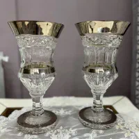 شمعدان لاله کریستال چک اصل