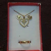 ست زیبا، مدل ،گوشواره ،زنجیر، حلقه