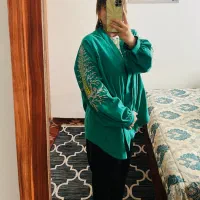 مانتو شومیز سوزن دوزی شده