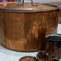 ظروف مسی قدیمی