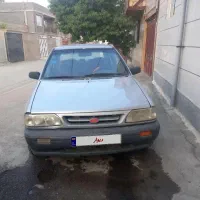 پراید نقره ای مدل ۸۴