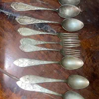 قاشق چنگال عتیقه