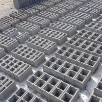 بلوک سیمانی .لوله های سیمانی