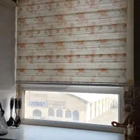 دو عدد پرده زبرا (آشپزخونه و اتاق خواب )کم کارکرد