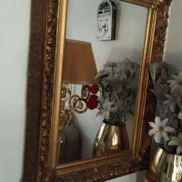 اینه طلایی صحیح وسالم مال جهازبوده