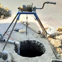 چاهکن مقنی لایروبی چاه‌ فاضلاب سراسر مشهد سیارچاکن