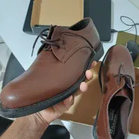 کفش چرم مردانه قهوه ای مارک بهشتیان