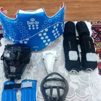 تجهیزات کامل کونگ فو  سایز ۳ و لباس کونگ فو سایز ۳