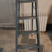 نردبان فلزی و اجاق گاز طرح فر