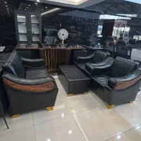 میز صندلی کتابخانه کانتر مبل پیشخوان مبلمان اداری