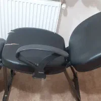 صندلی آرایشگری و تابوره سالم