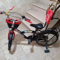 دوچرخه سایز ۲۰ با چرخ کمکی نو