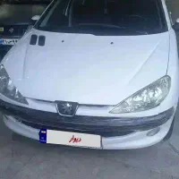 پژو۲۰۶ سفید مدل۸۹.. تیپ ۲