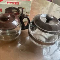 ست دوتایی قوری پیرکس فرانسوی نو