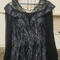 لباس مجلسی  کار شده سایز۴۴