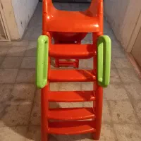 سرسره ۵ پله با سبد بسکتبال در حد نو
