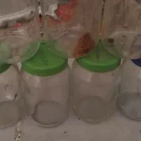 شیشه سس خالی