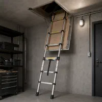نردبان کم‌جا ویژه فضاهای محدود
