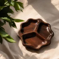 اردوخوری سه‌خانه و شش خانه طرح چوب