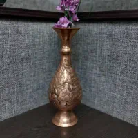 گلدان مسی