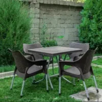 میز و صندلی باغی پلاستیکی Hakan غذاخوری/تهران نواب