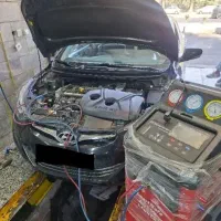 شارژ گاز کولر خودرو و نشت یابی تضمینی