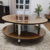 میز چوبی گرد