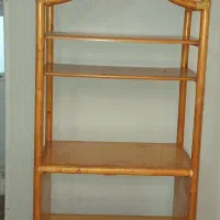 قفسه چوبی حصیری قدیمی