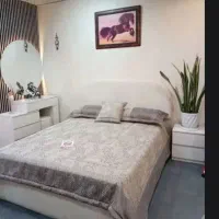سرویس تخت خواب دونفره پاف عسلی کد 66639396