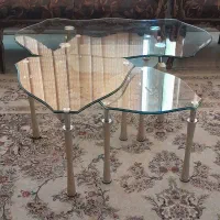 میزتلوزیون سالم ومیزپذیرایی سه تکه سالم