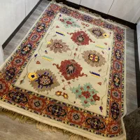 فرش ماشینی طرح طبیعی